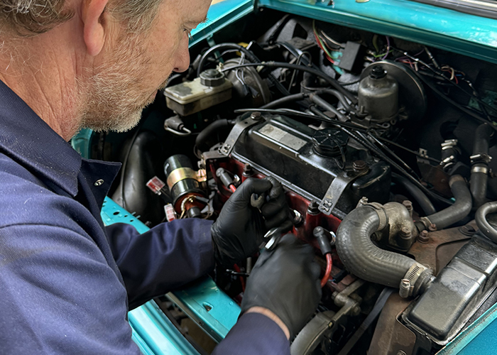 Riparazione motore auto presso officina Garage 96 Torino